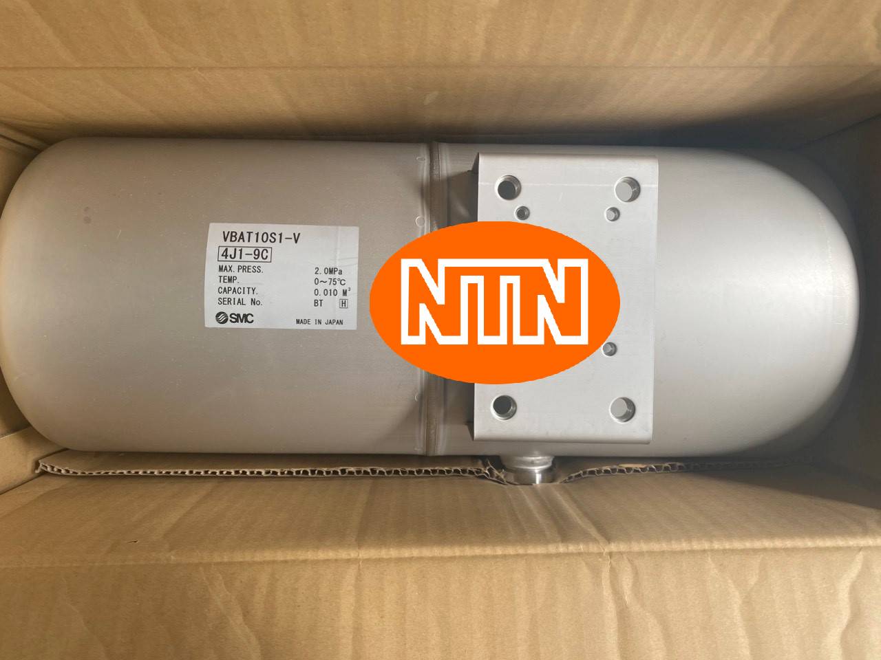 SMC VBAT10S1-V Air Tank Bình Tích áp - CÔNG TY TNHH KỸ THUẬT NTN