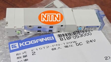 Double Solenoid Koganei F15T2-PN-129W-DC24V – Van Điện Từ Khí Nén 5/2